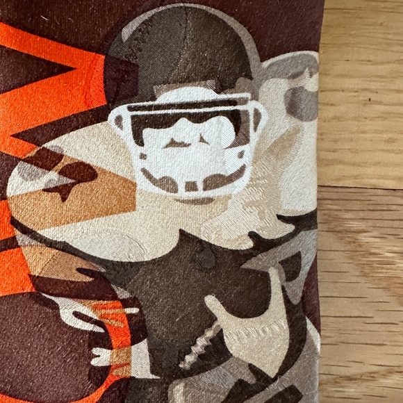 Vintage Cleveland Browns Necktie 100% Silk NFL AFC Central - Picture 12 of 15